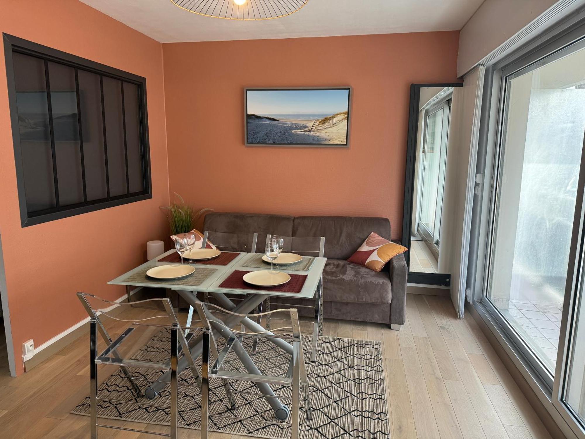 Chez Tonton, Studio Cabine Au Calme Avec Parking Le Touquet Zewnętrze zdjęcie
